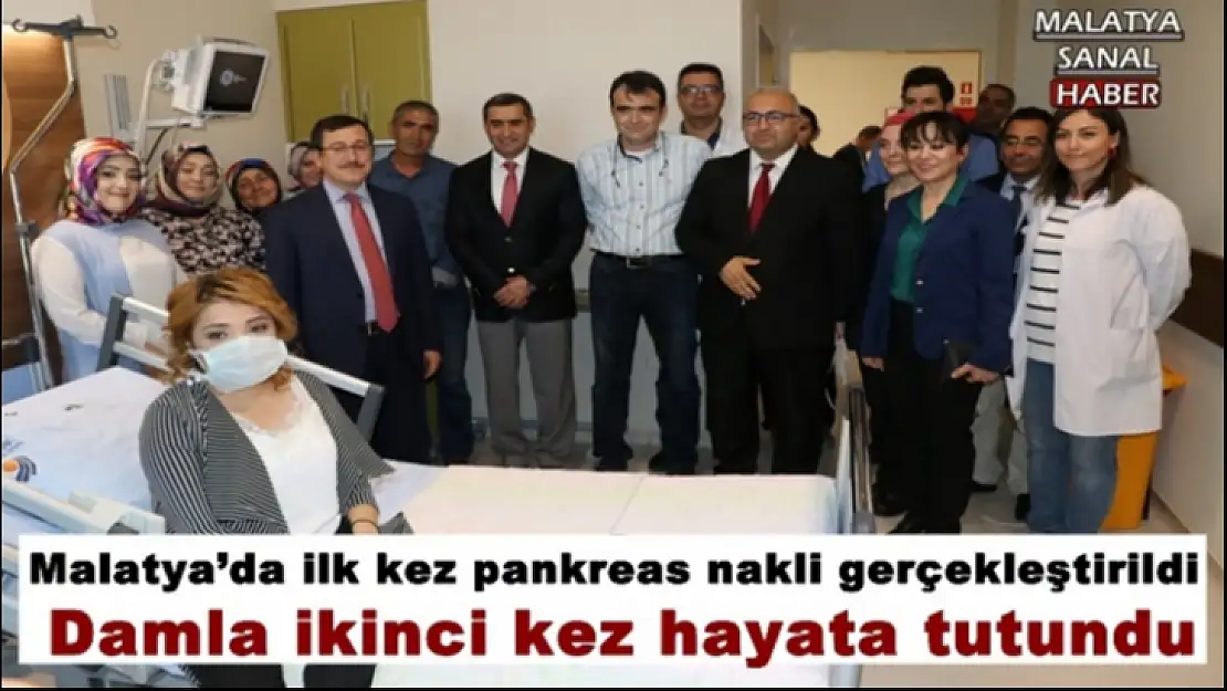 Malatya´da ilk kez pankreas nakli gerçekleştirildi