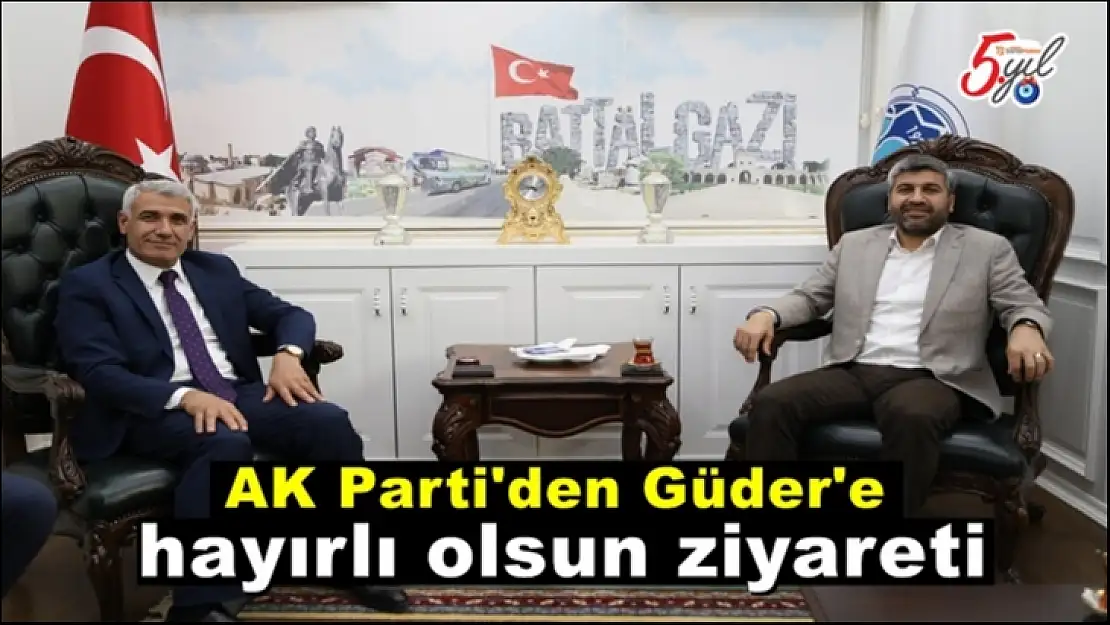 AK Parti´den Güder´e hayırlı olsun ziyareti