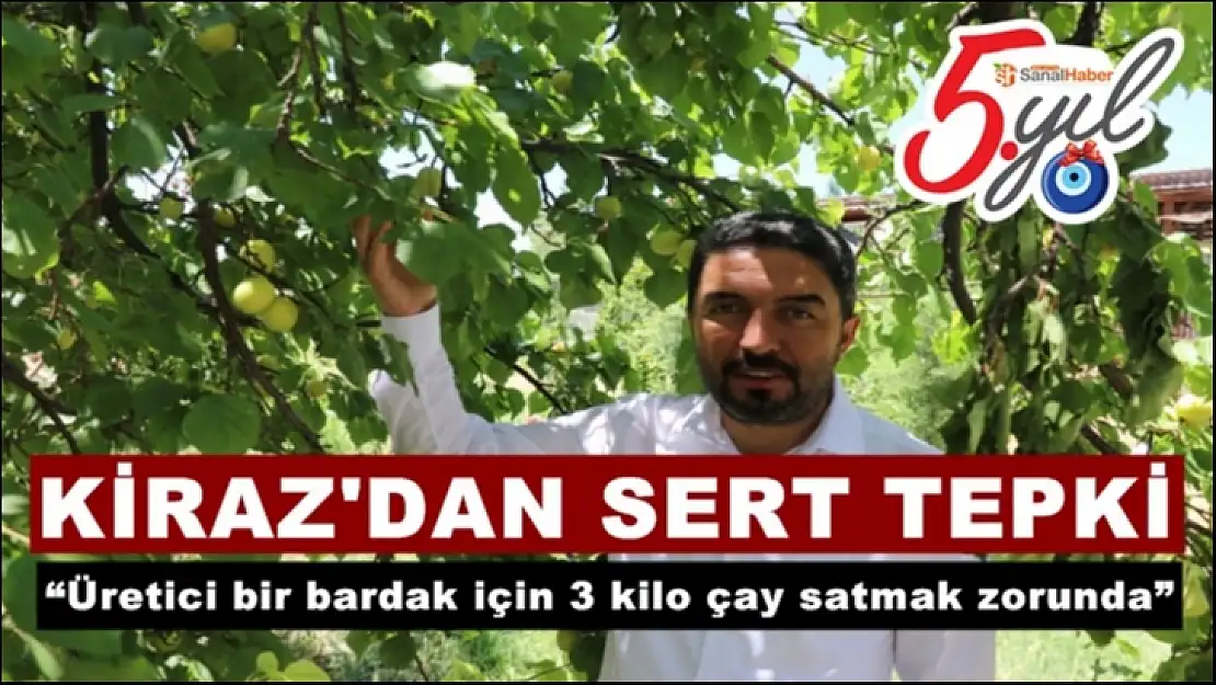 CHP´li Kiraz´dan Sert Tepki