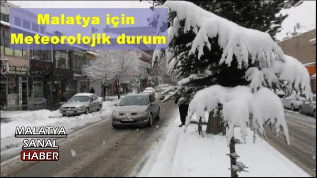 Malatya için Meteorolojik durum