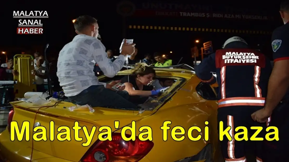 Malatya´da feci kaza