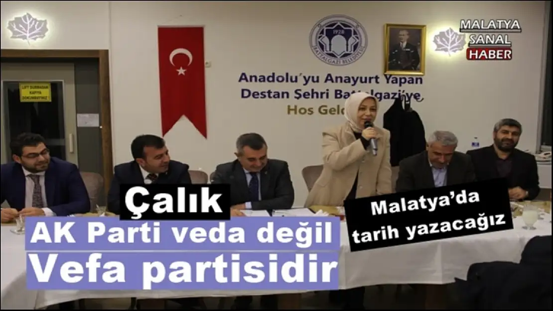 AK Parti veda değil, vefa partisidir