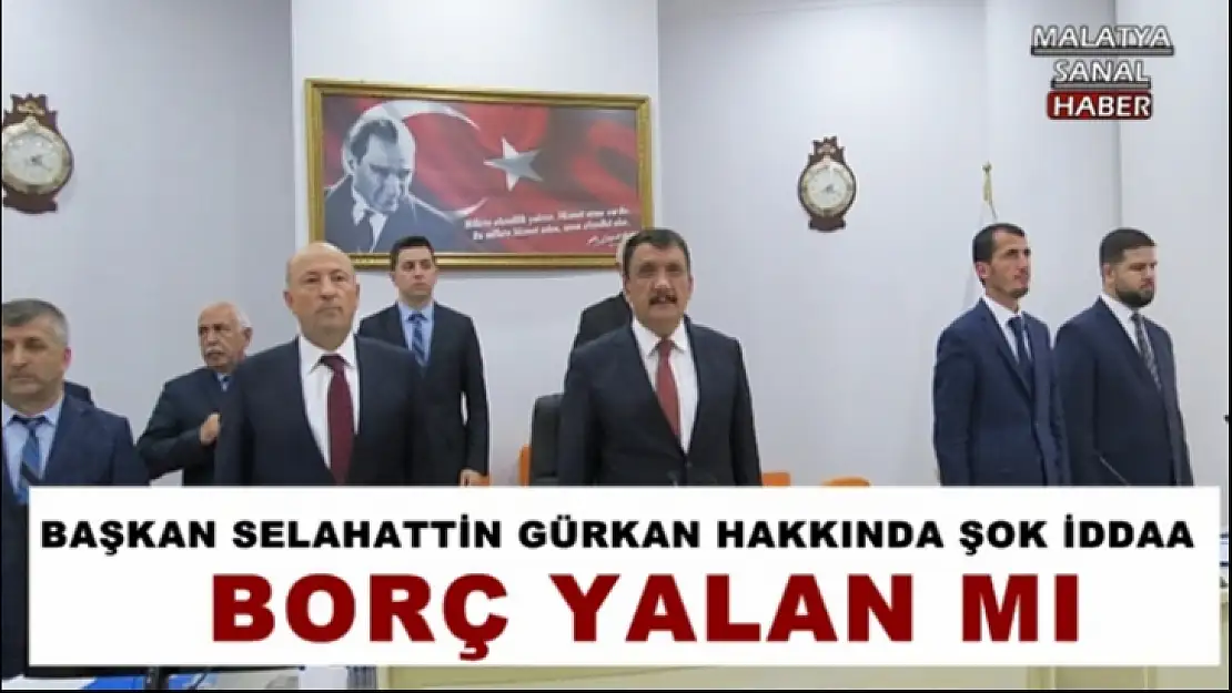 Başkan Selahattin Gürkan Hakkında Şok İddia