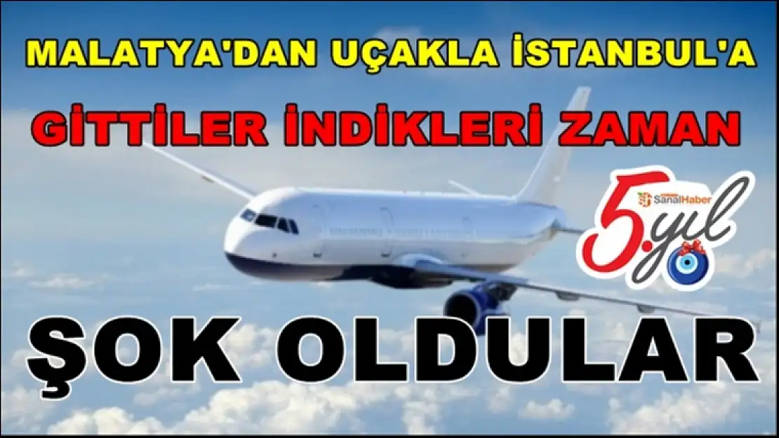 Malatya'dan İstanbul'a gittiler