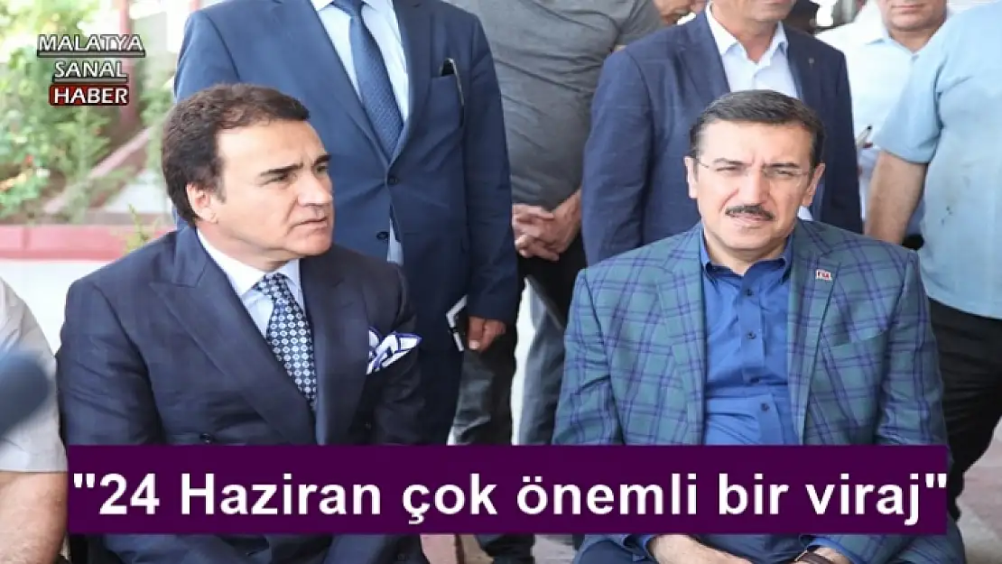 Bakan Tüfenkci, 24 Haziran çok önemli bir viraj