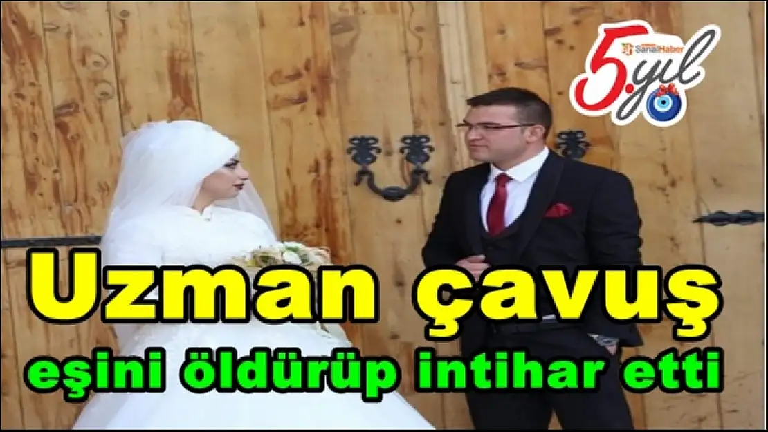 Uzman çavuş eşini öldürüp intihar etti