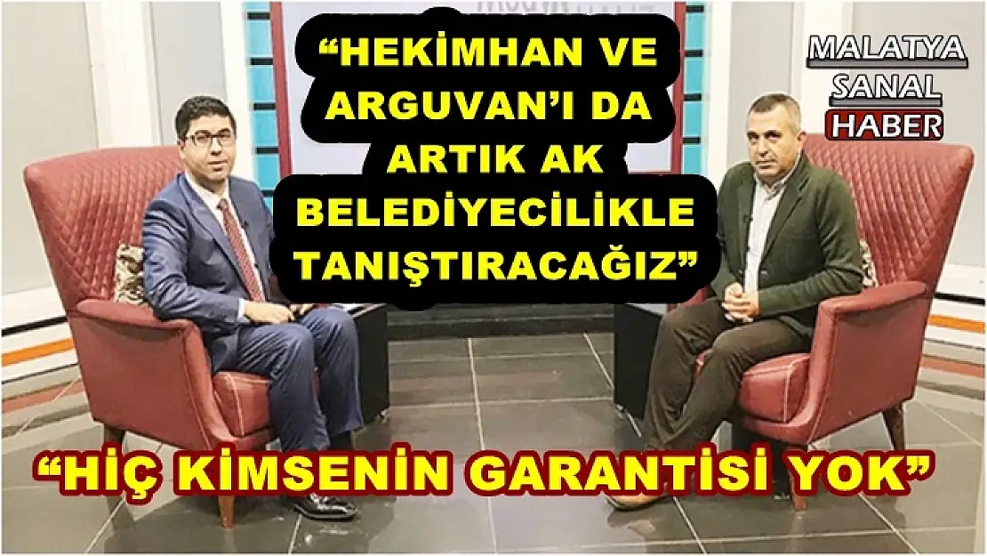 Koca, Malatya'da aday adaylık düşüncesi olanlara çağrıda bulundu
