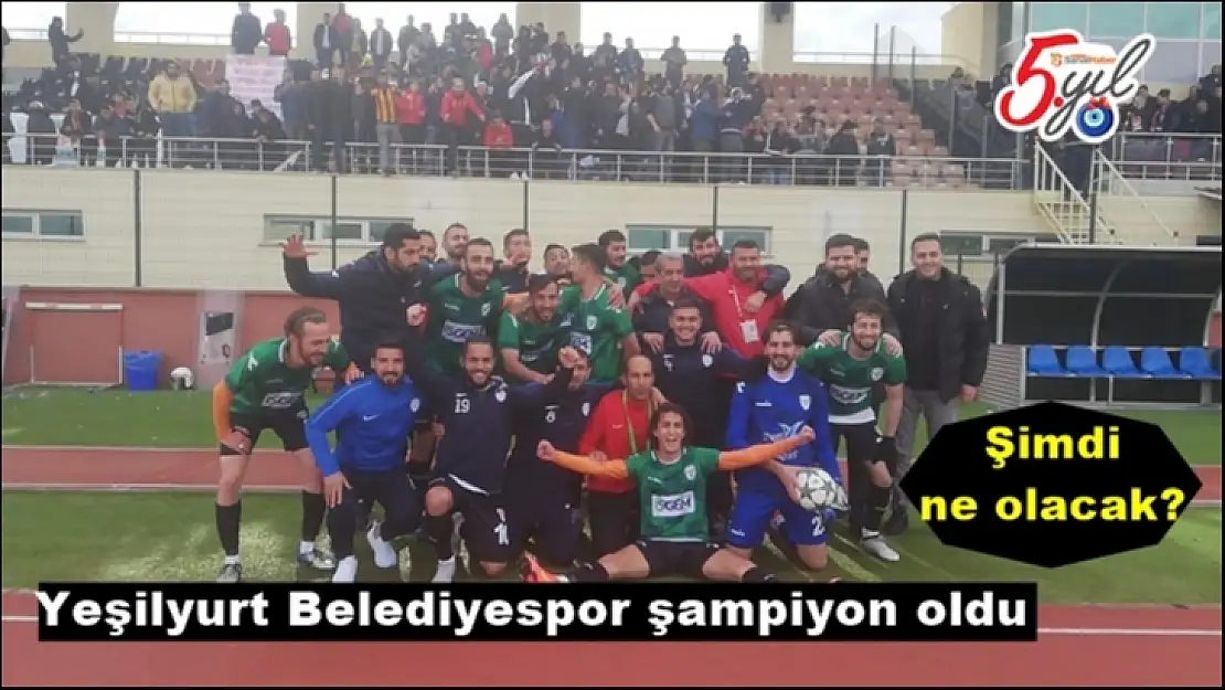 Yeşilyurt Belediyespor şampiyon oldu