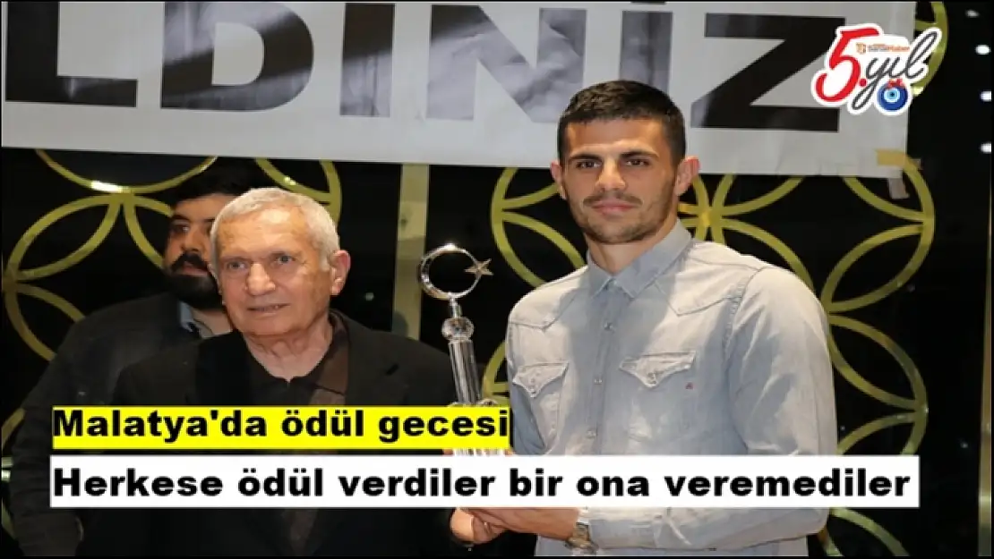 Malatya'da ödül gecesi