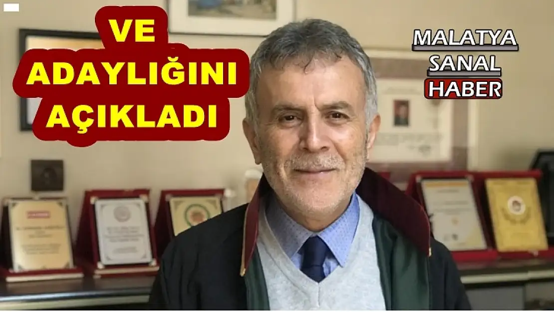Sarıoğlu Adaylığını Açıkladı