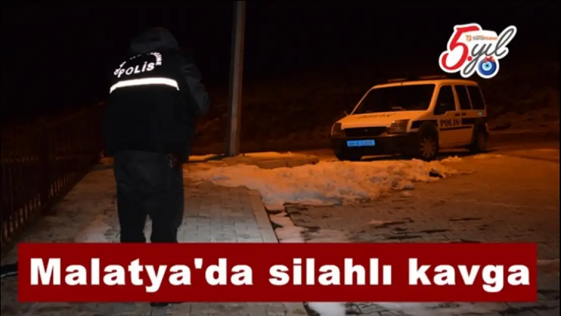 Malatya´da silahlı kavga