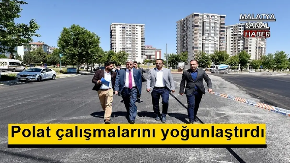 Polat çalışmalarını yoğunlaştırdı