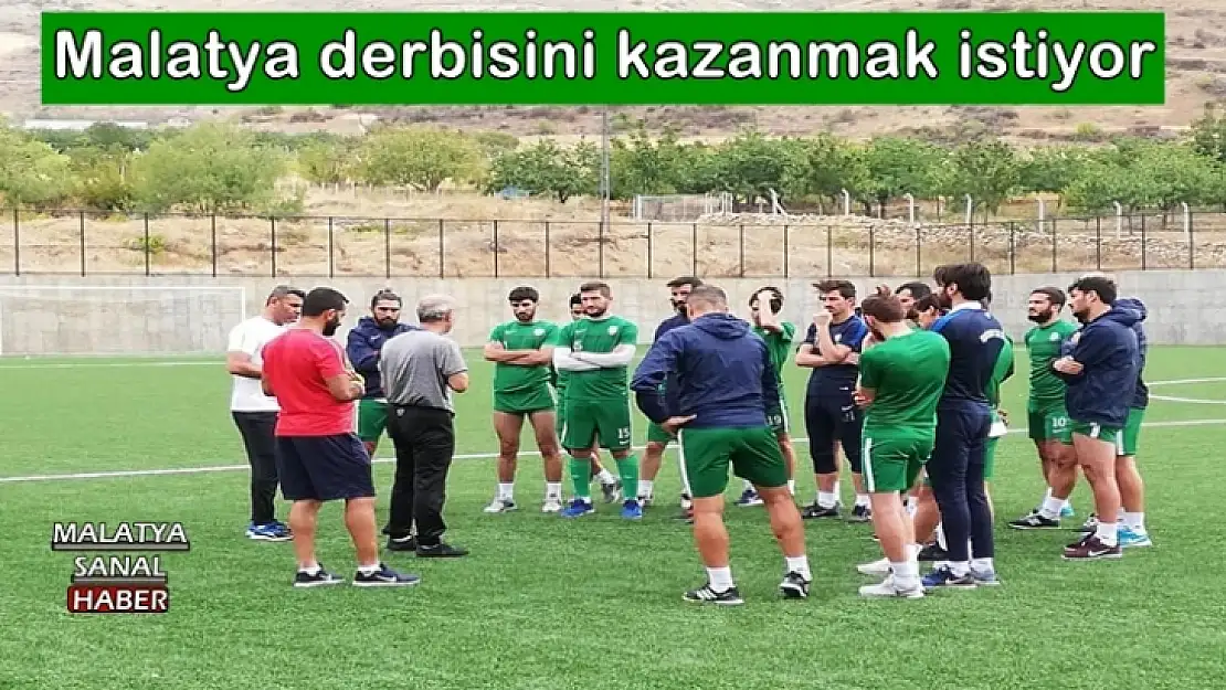 Malatya derbisini kazanmak istiyor