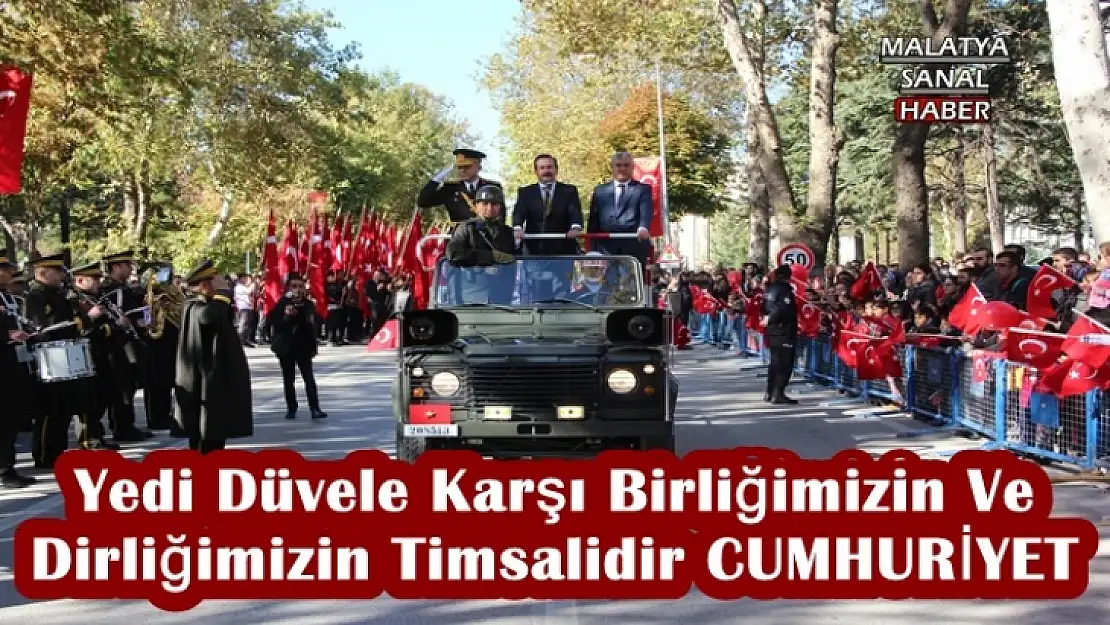 Malatya´da 29 Ekim coşkusu