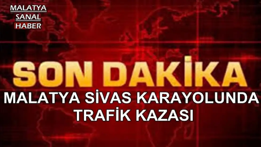 Malatya Topsöğüt Mevkiinde Trafik Kazası 13 Yaralı