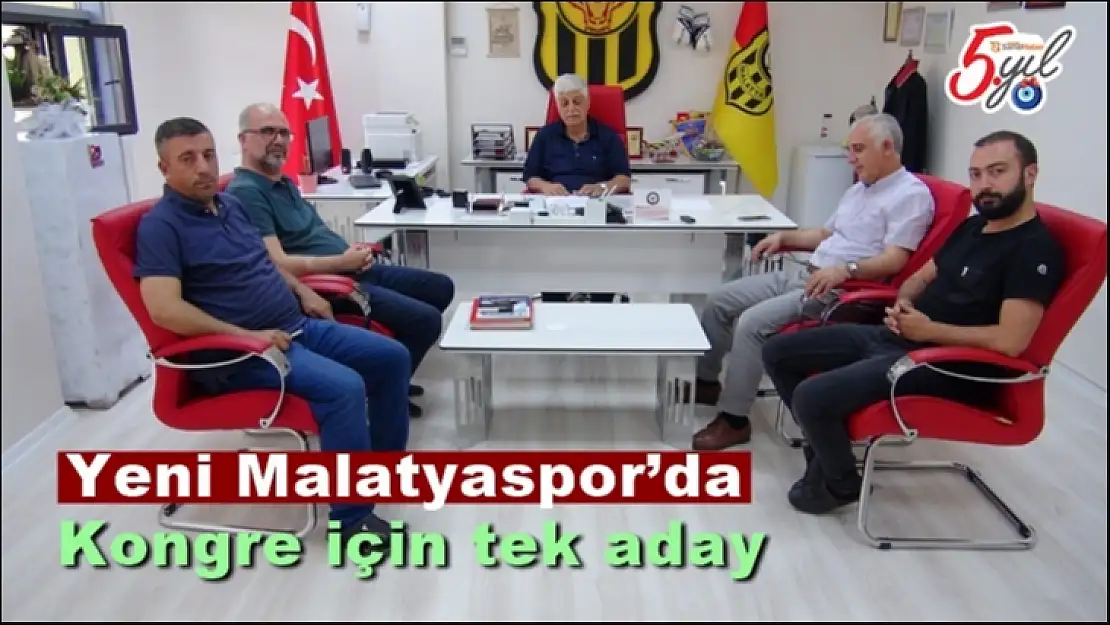 Yeni Malatyaspor´da  Kongre için tek aday