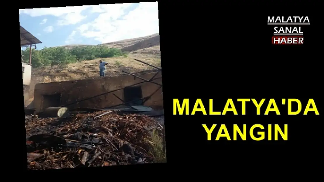 MALATYA'DA YANGIN