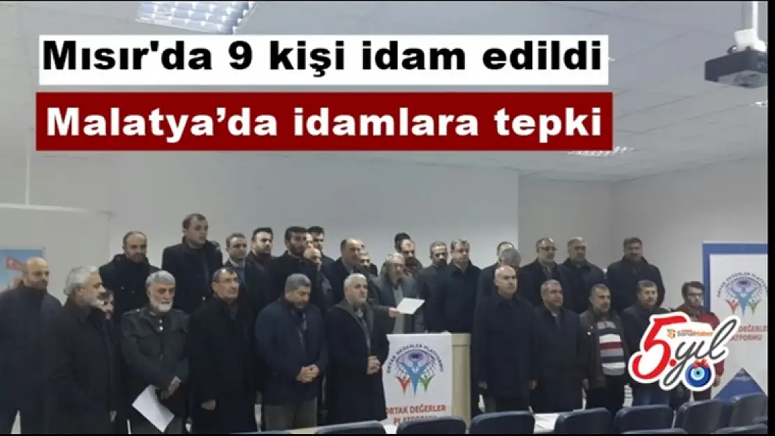 Malatya´da idamlara tepki