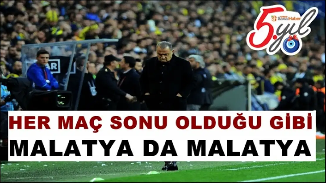 Fatih Terim Malatya'daki maçı unutamamış