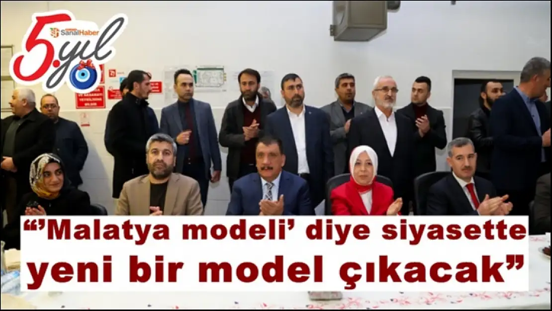 '´Malatya modeli´ diye siyasette yeni bir model çıkacak'''''