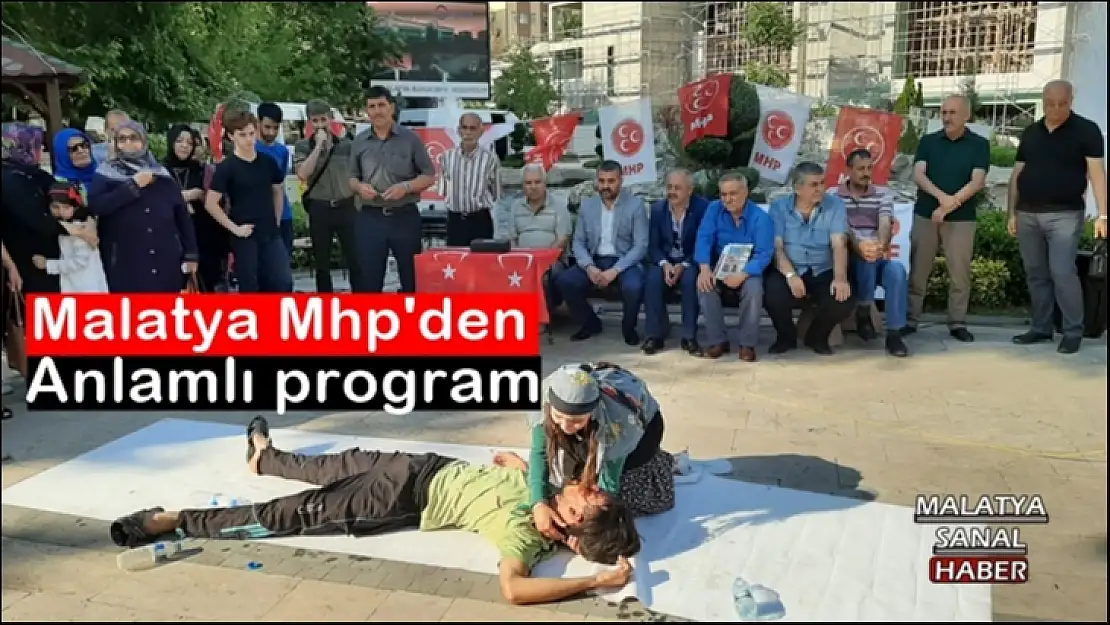 Malatya Mhp'den anlamlı program