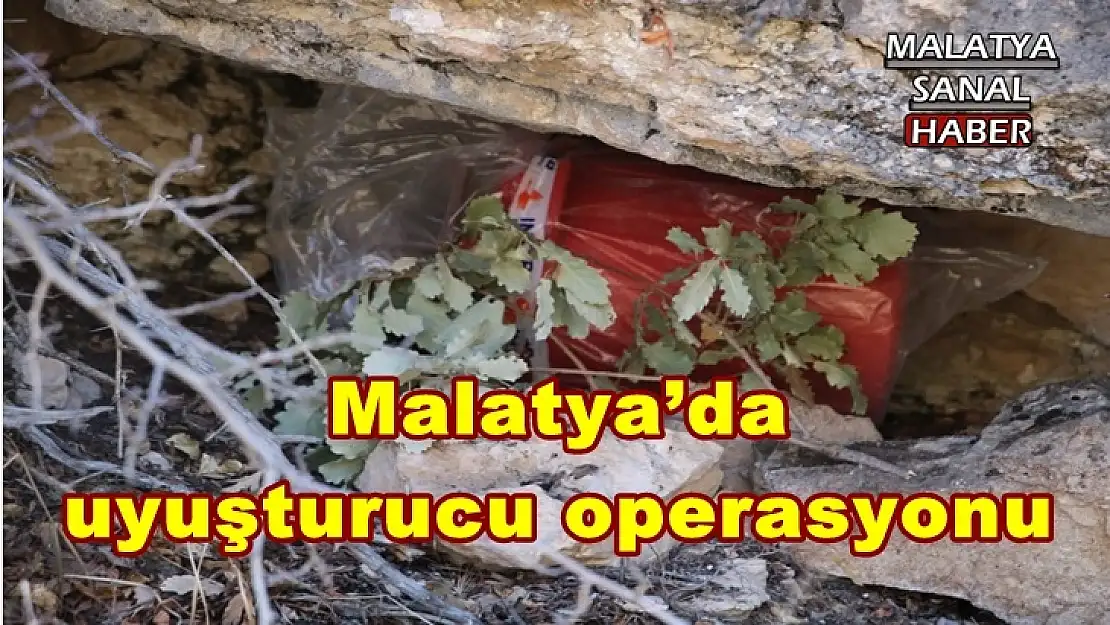 Malatya´da uyuşturucu operasyonu