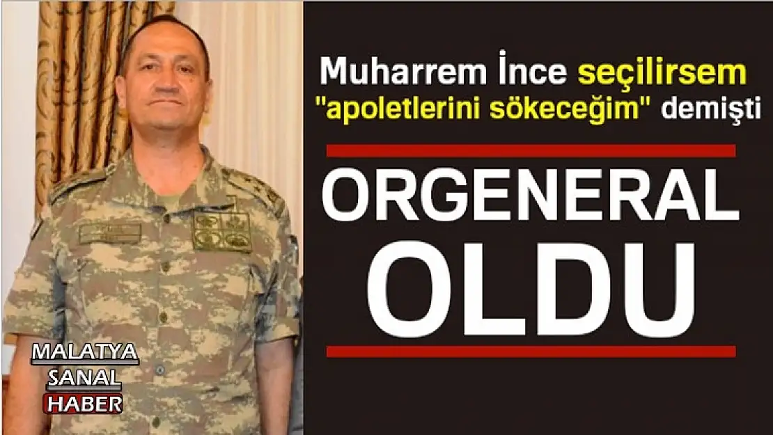 2. Ordu Komutanı  İsmail Metin Temel Orgeneralliğe terfi ettirildi