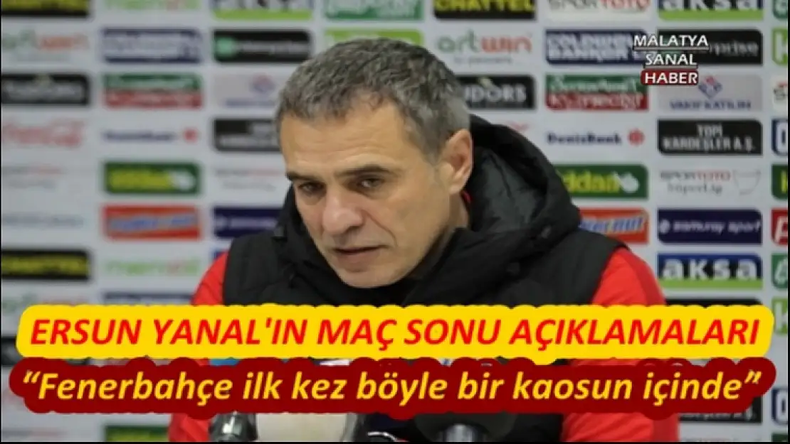 Ersun Yanal'ın Maç Sonu Açıklamaları