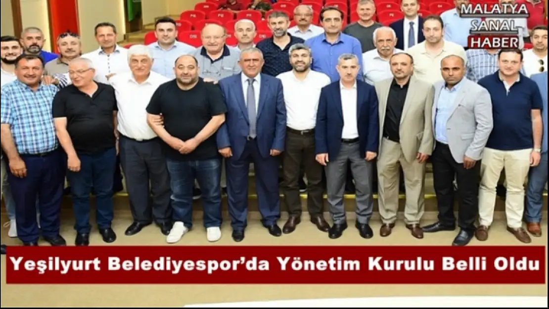 Yeşilyurt Belediyespor´da Yönetim Kurulu Belli Oldu
