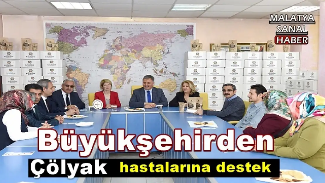 Büyükşehirden çölyak hastaların adestek
