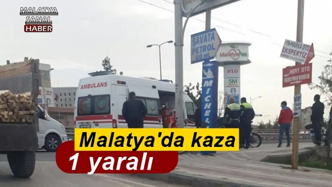 Malatya'da kaza