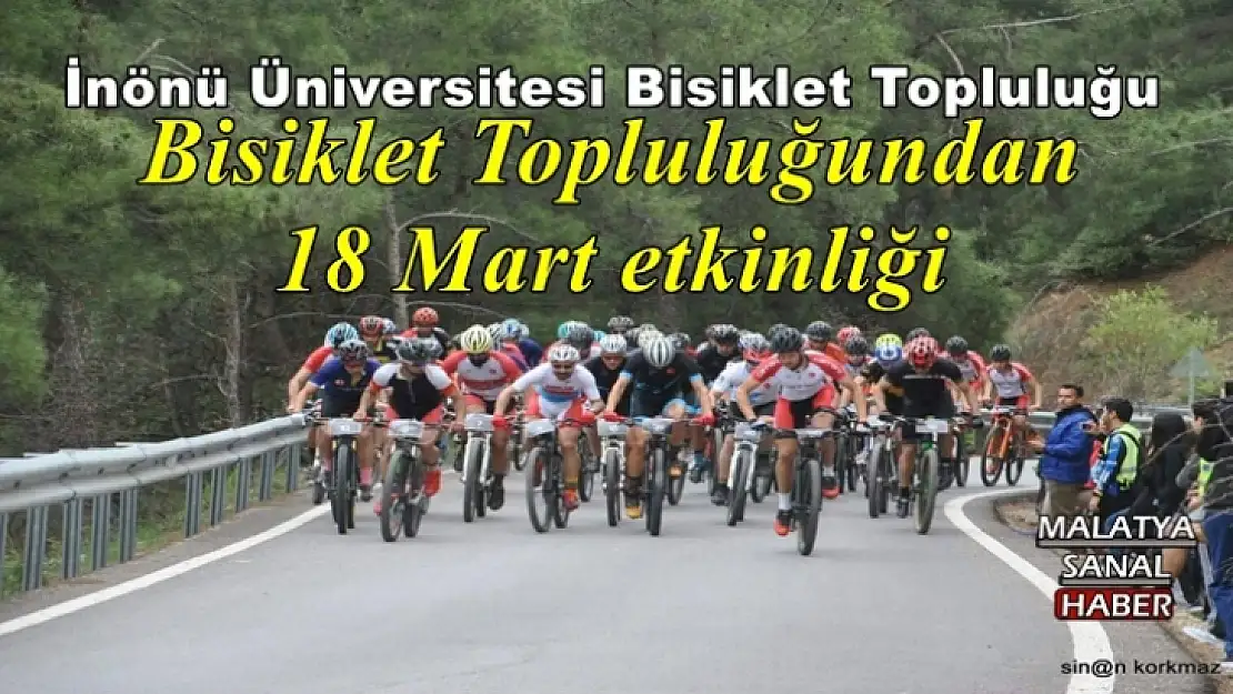 Bisiklet Topluluğundan 18 Mart etkinliği