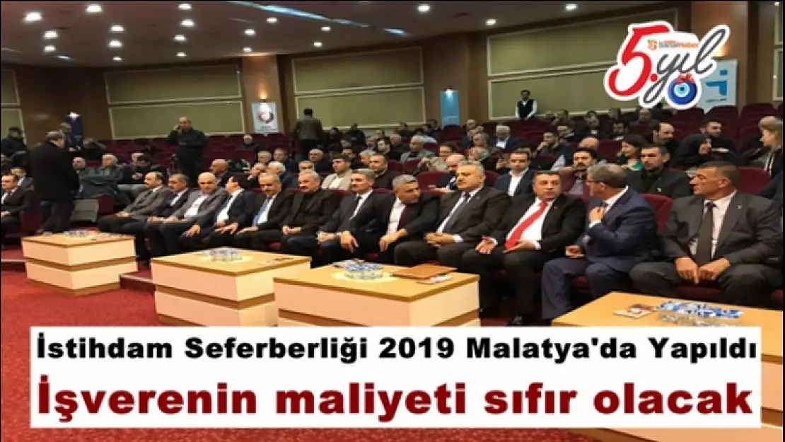 Malatya´da İstihdam Seferberliği 2019 tanıtıldı