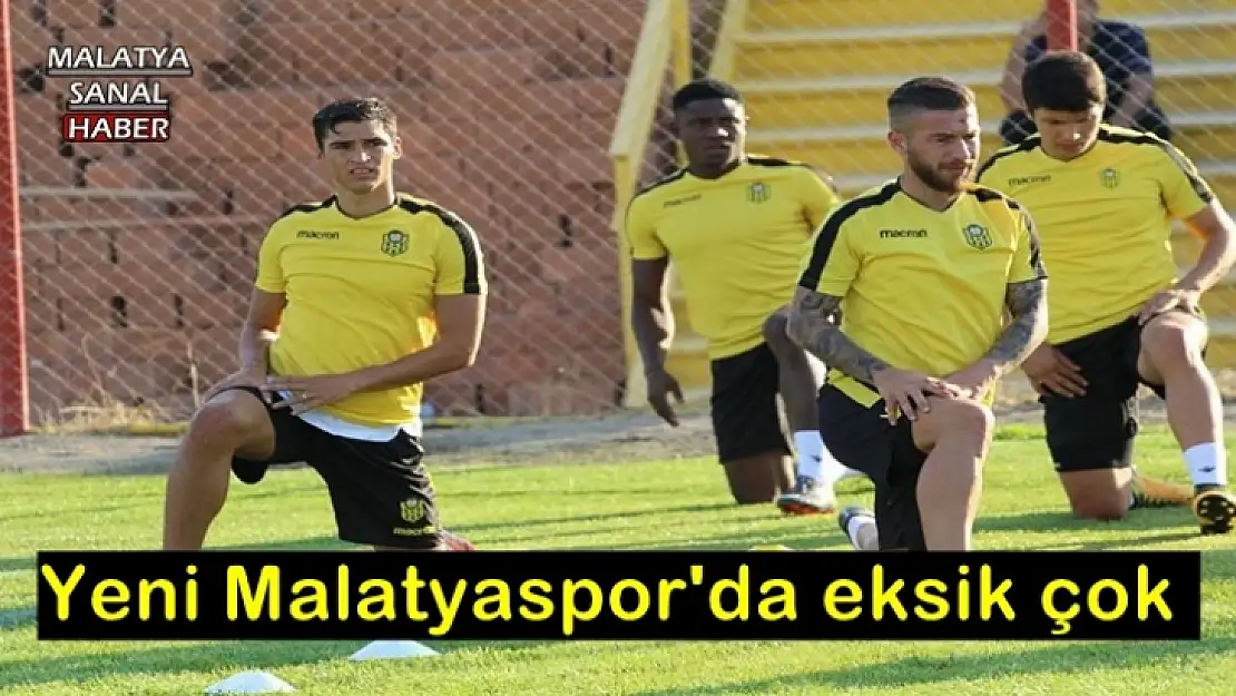 Yeni Malatyaspor, yeni sezona eksik kadroyla hazırlanıyor