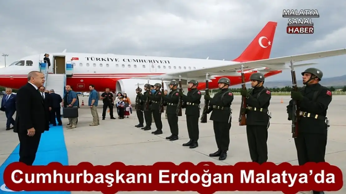 Cumhurbaşkanı Erdoğan Malatya´da