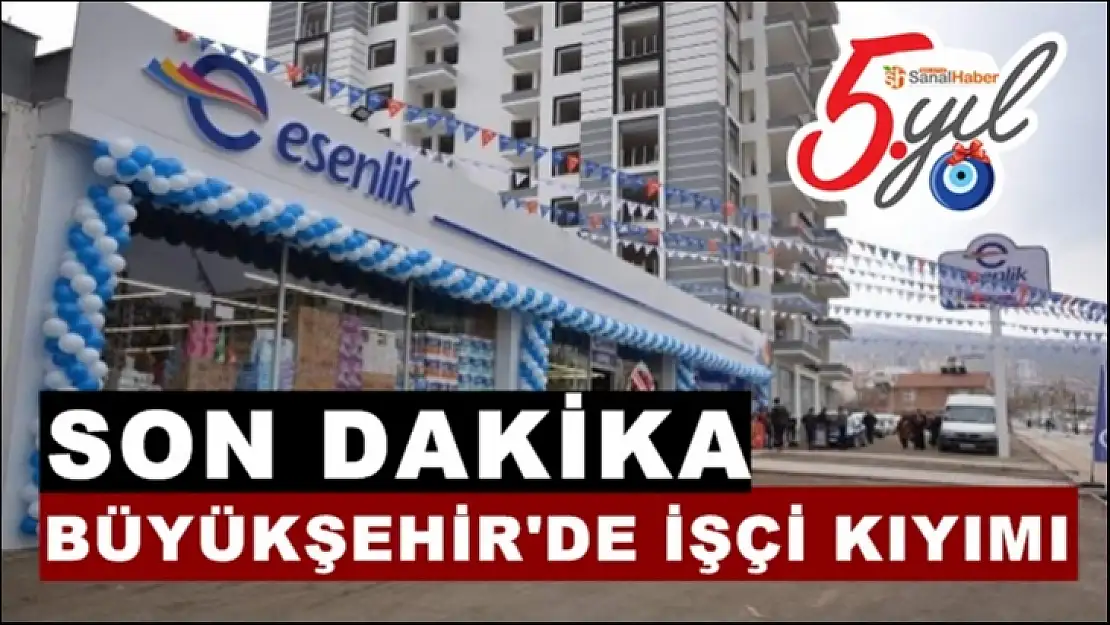 Belediye´de işçi kıyımı