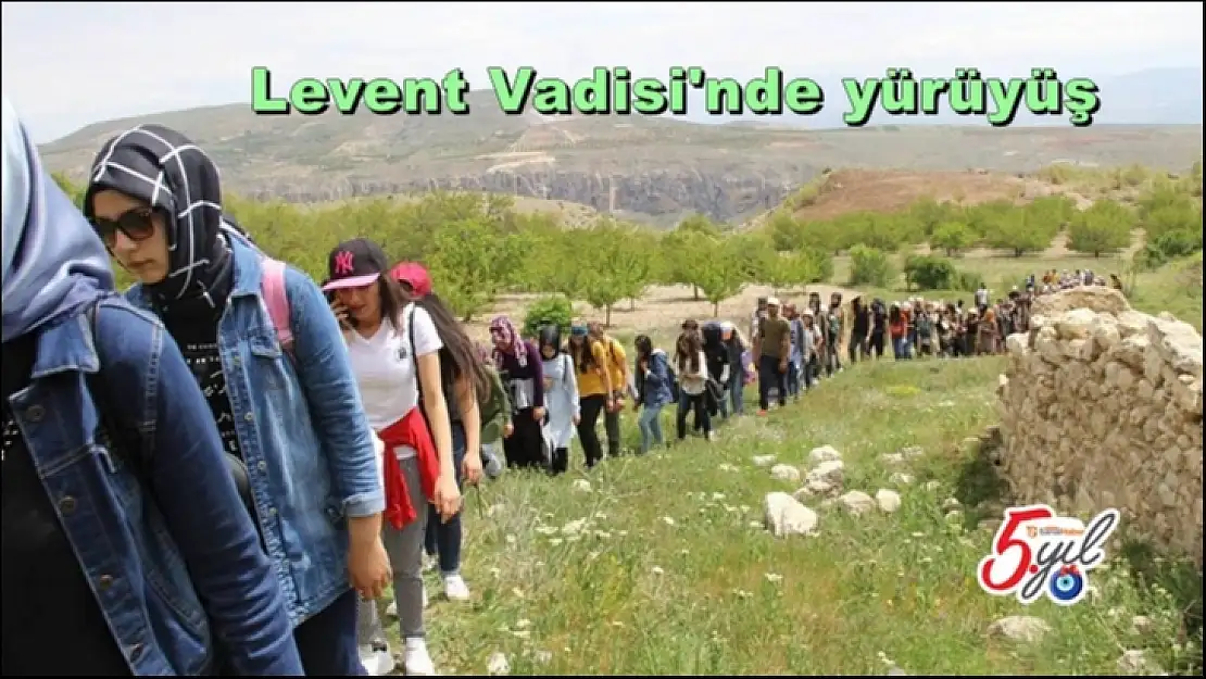 Levent Vadisi'nde yürüyüş