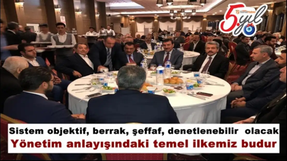 Gürkan´dan `Şeffaf yönetim´ vurgusu
