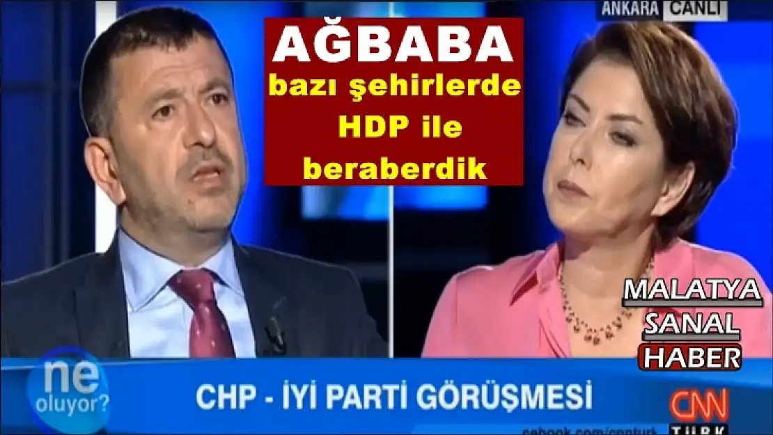 Ağbaba bazı şehirlerde HDP ile beraberdik