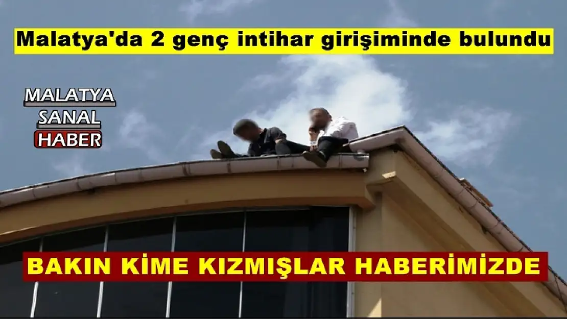Malatya'da 2 genç intihar girişiminde bulundu