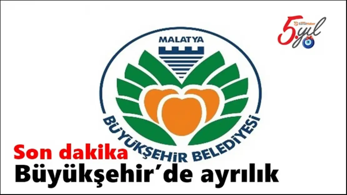 Büyükşehir´de ayrılık