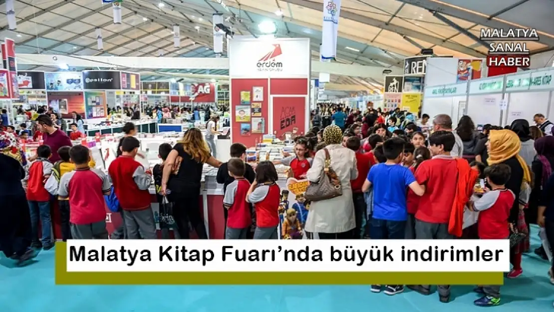 Malatya Kitap Fuarı´nda büyük indirimler