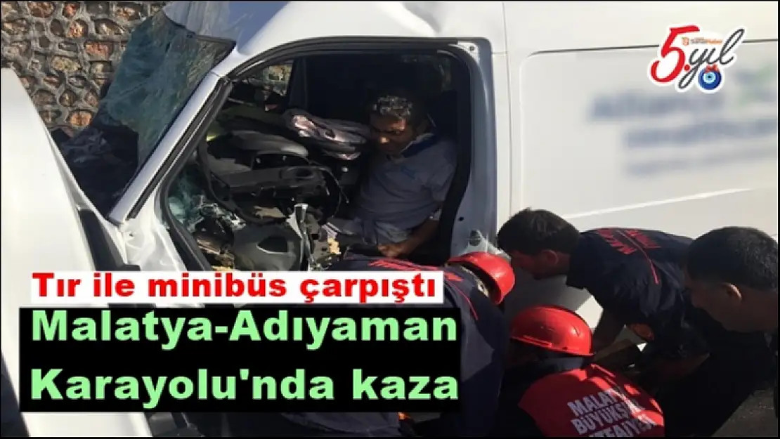 Malatya-Adıyaman Karayolu'nda kaza