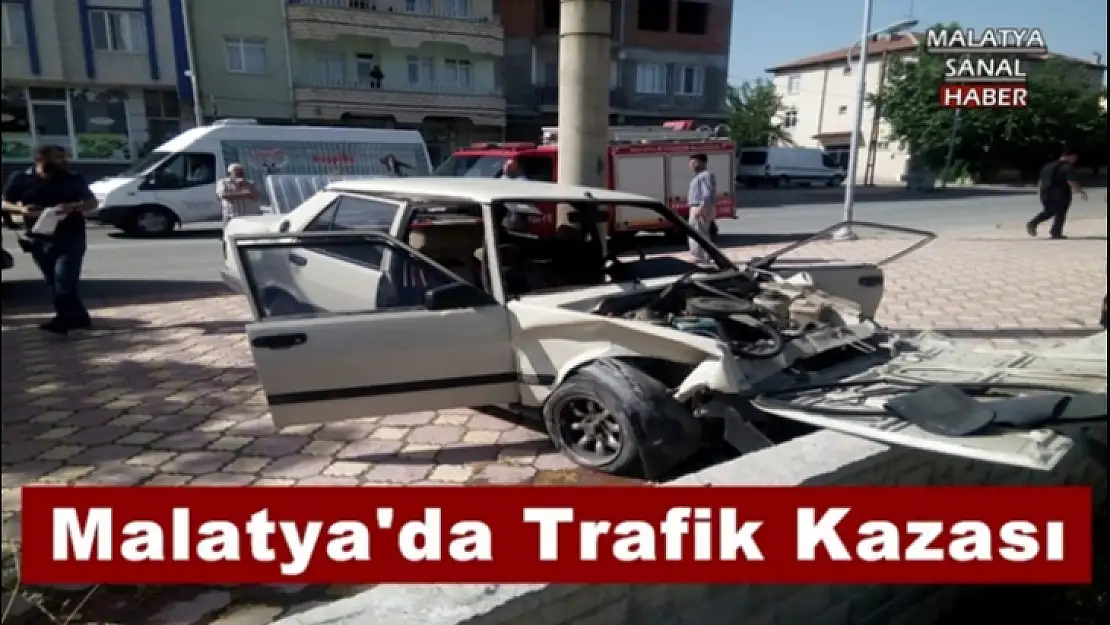 Malatya'da Trafik Kazası