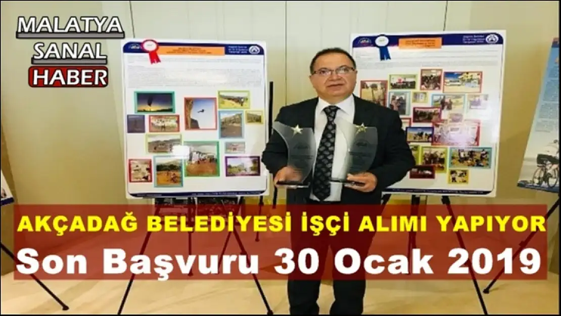 Akçadağ Belediyesi İşçi Alımı Yapıyor