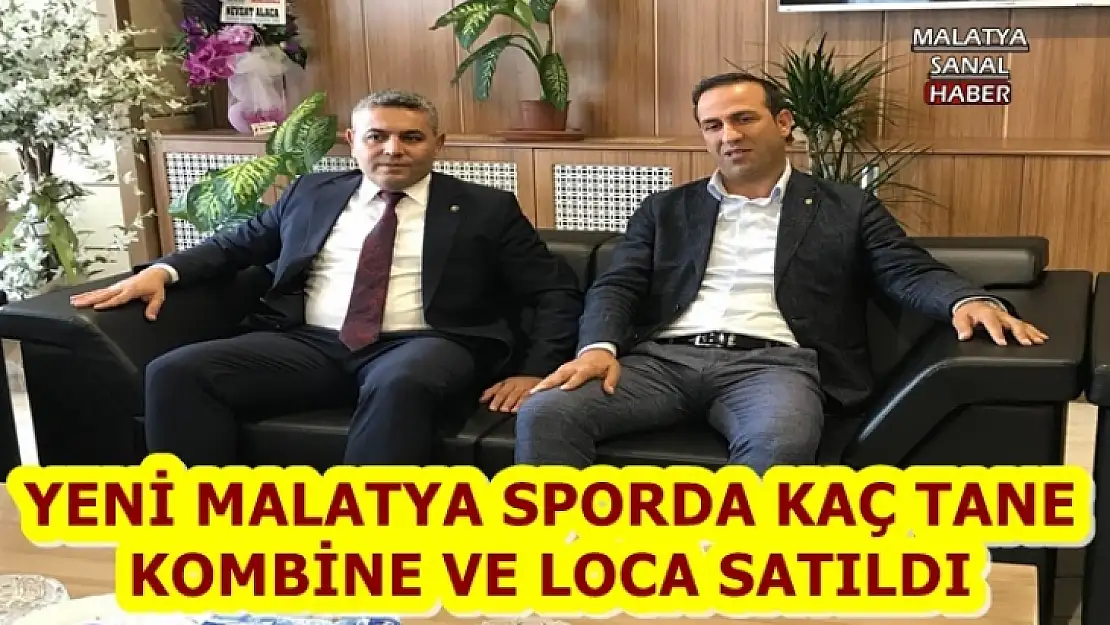 Yeni Malatyaspor Başkanı Adil Gevrek Satılan Kombine sayısını Açıkladı