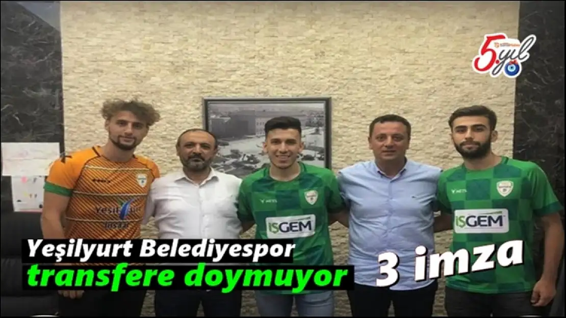 Yeşilyurt Belediyespor transfere doymuyor