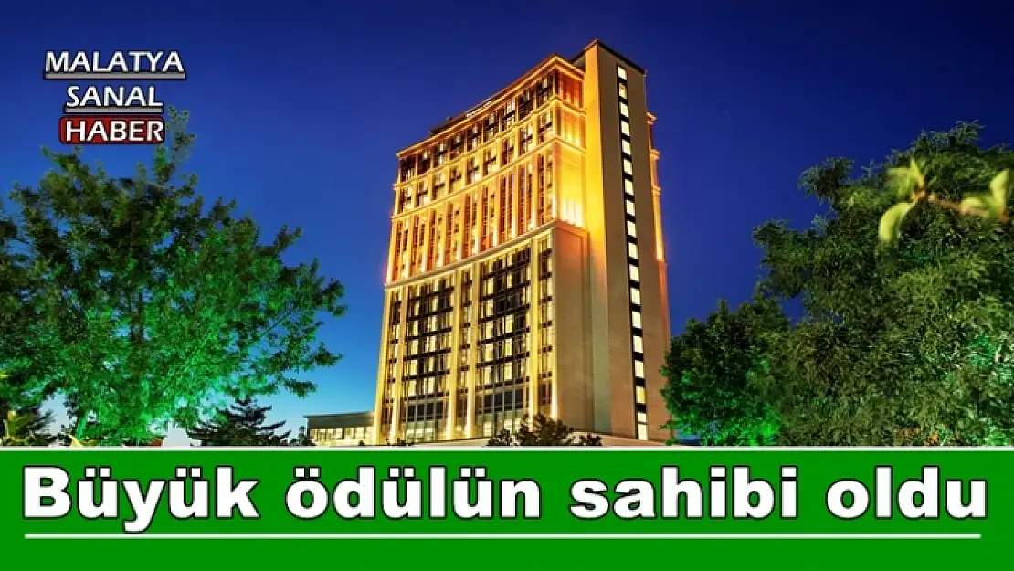 Büyük ödülün sahibi oldu