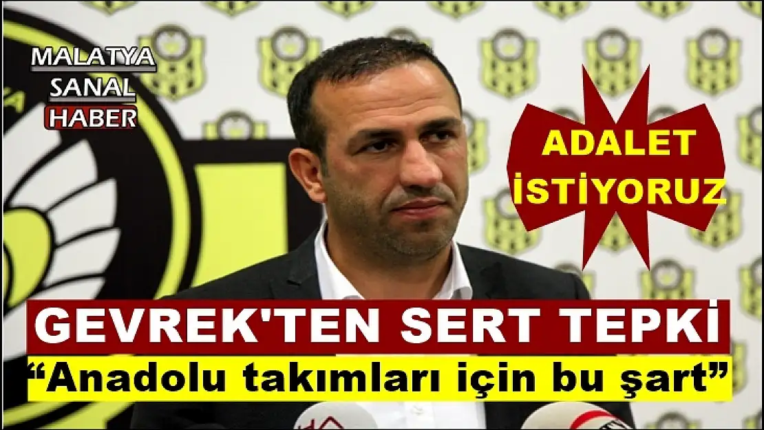 Adil Gevrek Anadolu takımları adına bakın ne istedi
