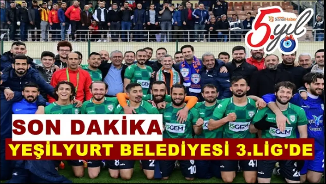 Malatya Yeşilyurt Belediyespor 3´üncü Ligde